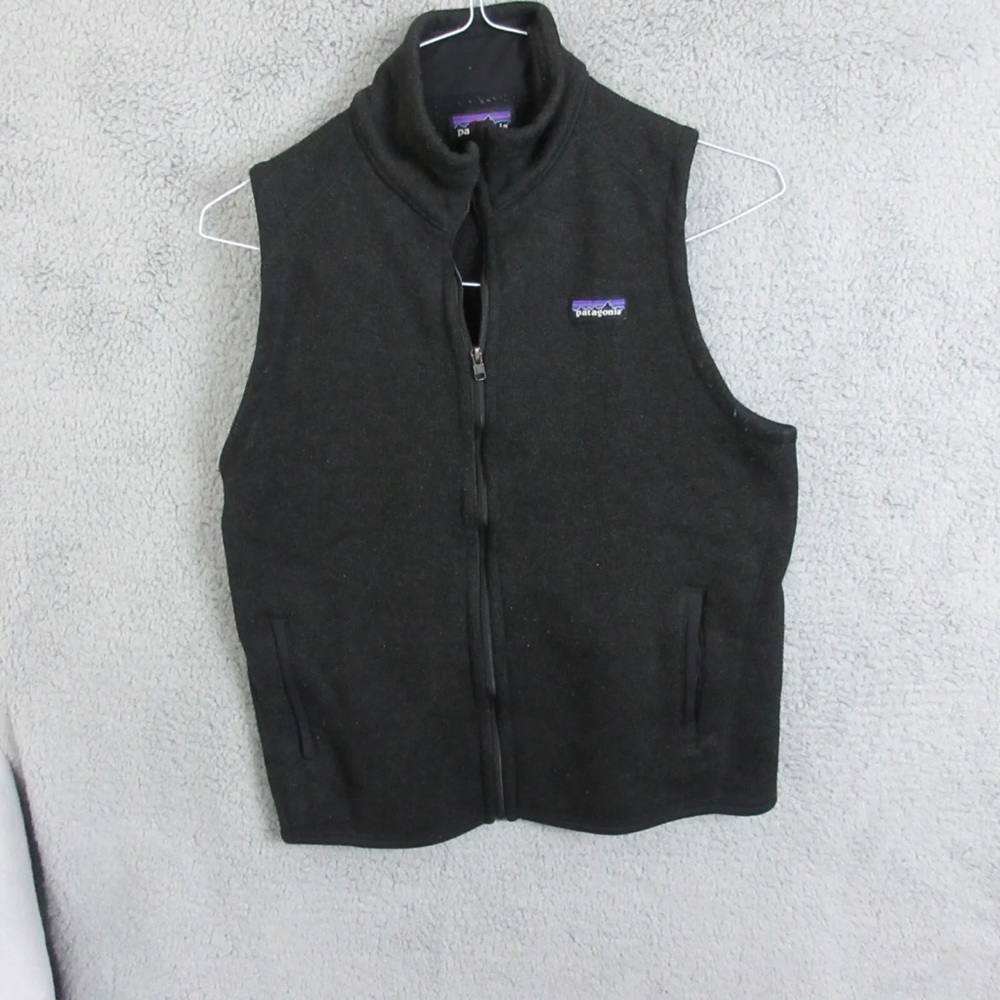 Mens Black Patagonia Vest (Fits like a medium).